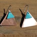Sapphire blue enamel and co..